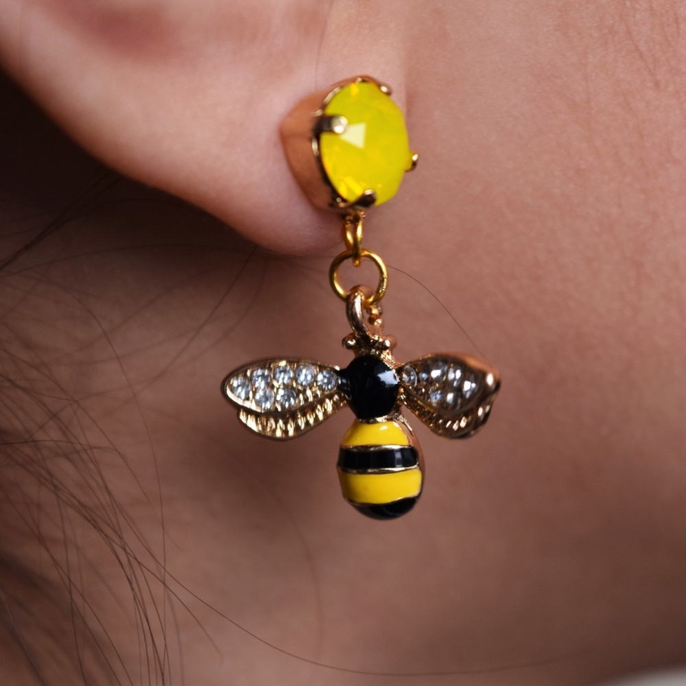 Bees Jewelry Set, Spring Accessories - Picture 7 of 8